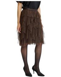 iN FRONT - Midi Skirts - Lyst