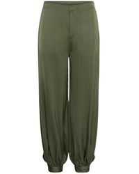 Part Two - Broeken ,Groen ,Tapered Broeken - Lyst
