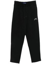 A_COLD_WALL* - Broeken ,Zwart ,Katoen Woolmore Logo Jogger - Lyst