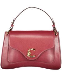 Coccinelle - Lila Leder Damen Handtasche - Lyst