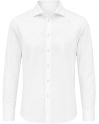 Xacus - Overhemden ,Wit ,Casual Overhemden - Lyst