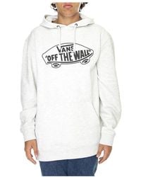 Vans - Hoodies & Sweatvesten ,Grijs ,Katoen Hoodies - Lyst