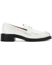 Stuart Weitzman - Leather Specchio Palmer Bold Loafers - Lyst