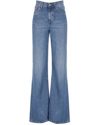 Dondup - Wide jeans - Lyst