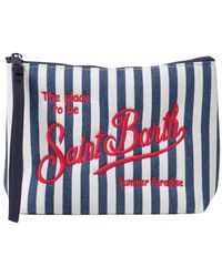 Mc2 Saint Barth - Blaue Luxus-Aktentasche Für Männer Stilvolles Design - Lyst