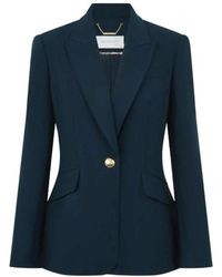 Zimmermann - Jassen ,Blauw ,Wol Rebellion Tailored Blazer - Lyst