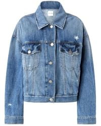 Pinko - Blaue Hemd Mit Knöpfen Und Taschen - Lyst