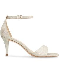 MICHAEL Michael Kors - Jaida Glitter Sandals - Lyst