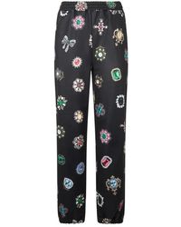 Moschino - Moderne Kleurrijke Broek Met Elastische Taille - Lyst