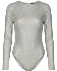 Twentyfourhaitch - Tops ,Grijs ,Polyester Arches Body - Lyst
