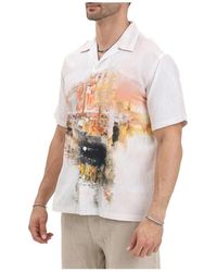 SELECTED - Short Sleeve Shirt - Lyst
