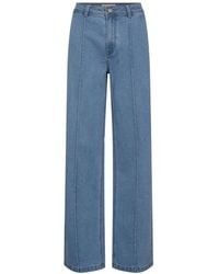 Sofie Schnoor - Mid-rise carisw jeans hellblau - Lyst