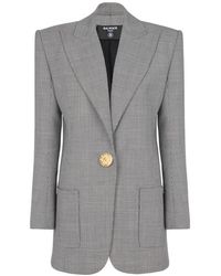 Balmain - Blazers - Lyst