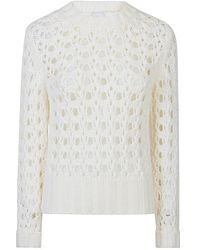 Eleventy - Truien & Vesten ,Wol Slim Fit Wol Ronde Hals Trui - Lyst