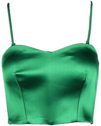 P.A.R.O.S.H. - Elegante Gebreide Top Met Stretchstof - Lyst