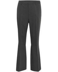 Kaffe - Wide Trousers - Lyst
