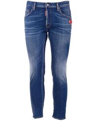 DSquared² - Jeans in denim classico per l'uso quotidiano - Lyst