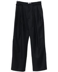 Barena - Blauwe Stijlvolle Broek Voor Vrouwen - Lyst
