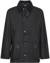 Barbour - Fitness ,Zwart ,Katoen Ashby Waxed Jacket - Lyst
