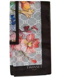 Twinset - Silk Scarves - Lyst