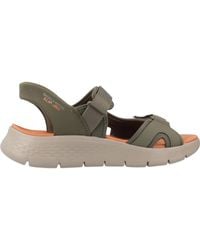 Skechers - Flat Sandals - Lyst
