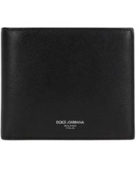 Dolce & Gabbana - Hombre Cartera De Piel Unique - Lyst