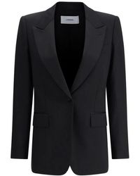 Lardini - Getailleerde Blazer Met Peak Revers - Lyst
