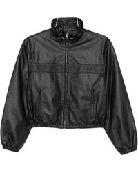 Alexander Wang - Jassen ,Zwart ,Leer Outerwear - Lyst