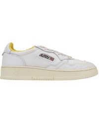 Autry - Leder-schnürsneaker für frauen - Lyst