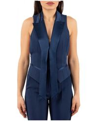 Elisabetta Franchi - Vests - Lyst