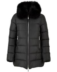 Moorer - Jassen ,Zwart ,Polyester Dorado Jacket - Lyst