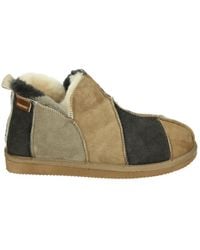 Shepherd - Annie Wildleder Hausschuhe Braun - Lyst