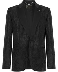Billionaire - Blazer Brocade Strass - Lyst