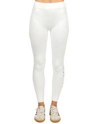 Max Mara - Broeken ,Wit ,Basilea Leggings - Lyst