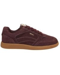 Liu Jo - Rote Sneakers Klassisches Low-Top-Design - Lyst