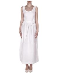 Alpha Studio - Maxi-Jurk Met Twee Zakken - Lyst
