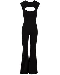 Aniye By - Jumpsuits & Playsuits ,Zwart ,Zwarte Jumpsuit Jurk - Lyst