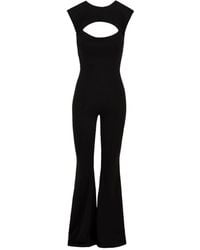 Aniye By - Jumpsuits & Playsuits ,Zwart ,Zwarte Jumpsuit Jurk - Lyst