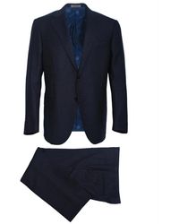 Corneliani Business Kostuum - - Heren - Blauw
