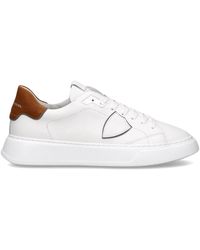 Philippe Model - Schoenen ,Wit ,Katoen Sneakers Temple Tennis - Lyst