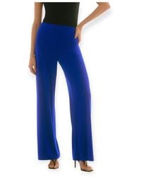 Joseph Ribkoff - Broeken ,Blauw ,Polyester Polyester Broek - Lyst