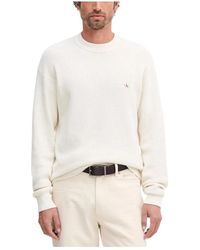 Calvin Klein - Ls Ez Cotton Waffle - Lyst