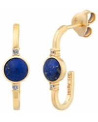 Caï - Lapislazuli Und Zirkonia Ohrringe - Lyst