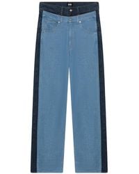 Gcds - Jeans ,Blauw ,Katoen Straight Jeans - Lyst