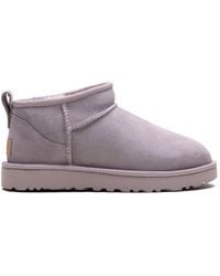 UGG - Schoenen ,Paars ,Suède Classic Ultra Mini - Lyst