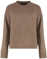 Max Mara - Round-Neck Knitwear - Lyst