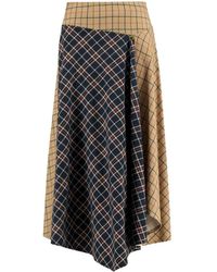 Barbour - Midi Skirts - Lyst
