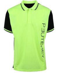 Peuterey - Tops ,Groen ,Polyester Polo - Lyst