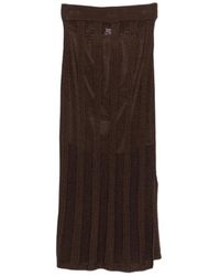 Pennyblack - Rokken ,Bruin ,Pbbonde Midi Rok - Lyst