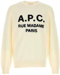 A.P.C. - Round-Neck Knitwear - Lyst